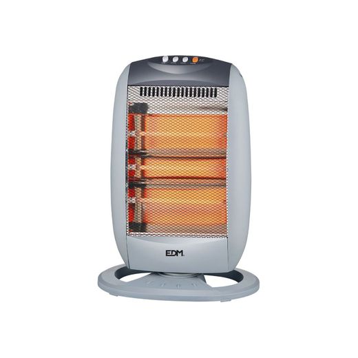 Estufa De Cuarzo Oscilante 400 / 800 / 1200 W Anti-Vuelco