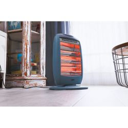 Estufa De Cuarzo Oscilante 400 / 800 / 1200 W Anti-Vuelco