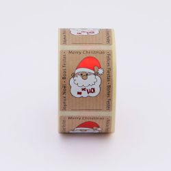 Etiquetas Adhesivas Navidad, 250 Unidades, 45 X 35 Mm