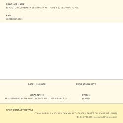 Expositor Sobremesa, 15 X Bayeta Actifibre + 12 X Estropajo Fce