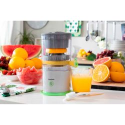 Exprimidor Recargable Automático Portátil Juisso, 13 X 13 X 24 Cm