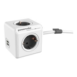 Extended + Usb, 4 Tomas Corriente + 2 Usb.