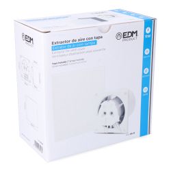 Extractor De Aire Con Tapa Blanca, ( Personalizable) 11W  Ø10Cm Edm