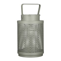 Farol Portavelas Barney Color Verde Ø16X25Cm