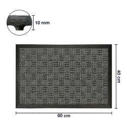 Felpudo De Goma Colores Surtidos, 60 X 40 Cm
