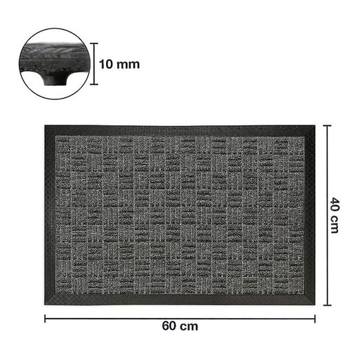 Felpudo De Goma Colores Surtidos, 60 X 40 Cm