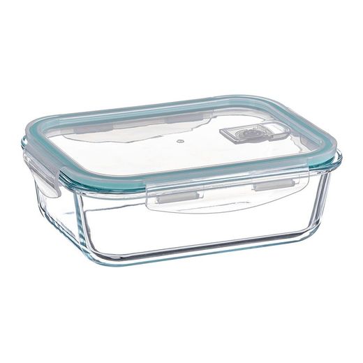 Fiambrera Borosilicato Rectangular Hermética 1040 Ml