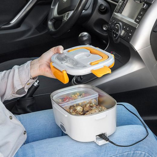 Fiambrera Eléctrica 1,05 L Para Oficina Y Coche