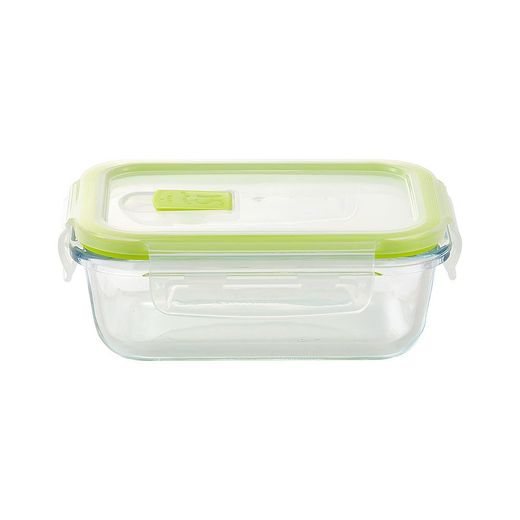 Fiambrera Hermética Rectangular Borosilicato Expert 370 Ml