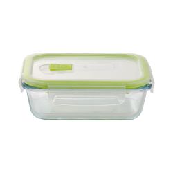 Fiambrera Hermética Rectangular Borosilicato Expert 640 Ml