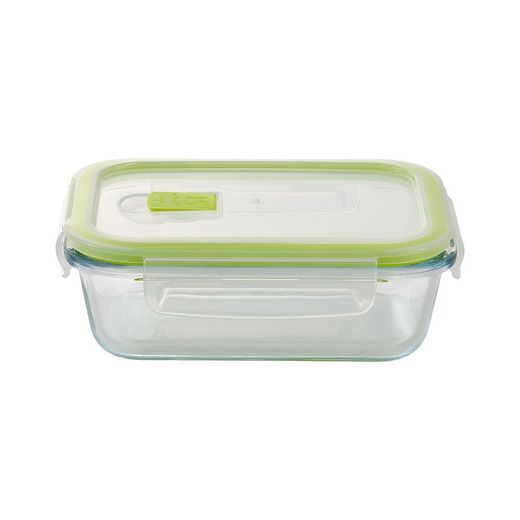 Fiambrera Hermética Rectangular Borosilicato Expert 640 Ml