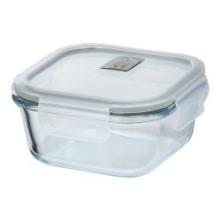 Fiambrera Hermética Redonda Borosilicato, Toledo, 1200 Ml, Ø19 X 8 Cm