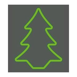 Figura Flexiled Abeto Verde 62 Cm