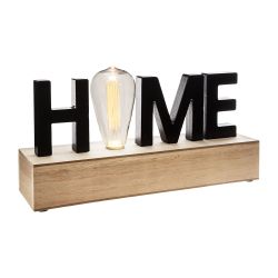 Figura Led 'Home' E27 A Pilas 34 X 16 X 8 Cm