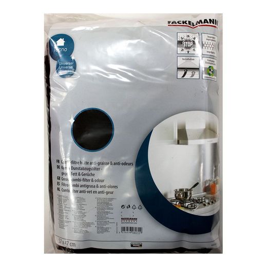 Filtro Combi Campana Antigrasa Y Antiolores 57 X 47 Cm