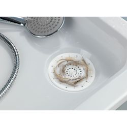 Filtro De Desagüe De Silicona Sava, Blanco 8183100 Wenko