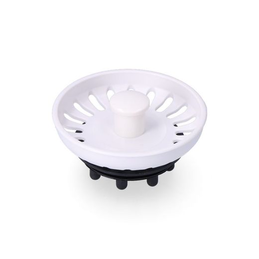 Filtro De Rejilla De Fregadero. Tipo "Teka" Color Blanco Ø7,7Cm (Envasado)