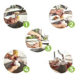 Filtro Hidrosmart Para Grifo Modelo Venezia R60A Laica