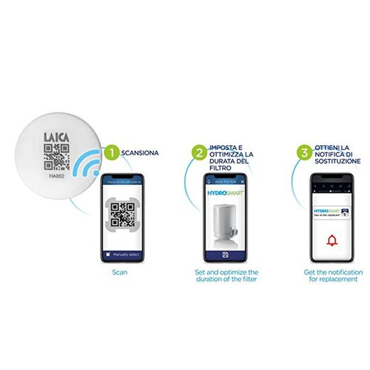 Filtro Hidrosmart Para Grifo Modelo Venezia R60A Laica
