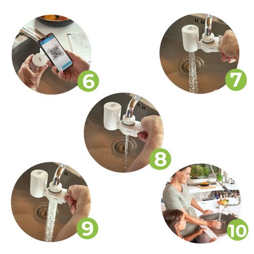 Filtro Hidrosmart Para Grifo Modelo Venezia R60A Laica