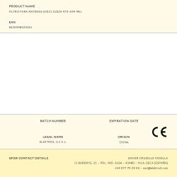 Filtro Para Antenas 52021 52024 470-694 Mhz