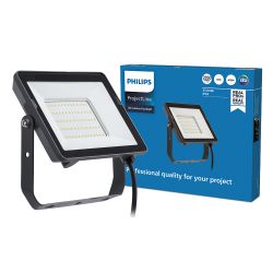 Foco Proyector Led Negro 30 W, 2820 - 3000 Im, 4000 K, 190 X 27 X 156 Mm