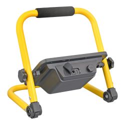 Foco Proyector Led Solar De Trabajo + Panel Solar, 4000 Lm, 6.400 K, Luz Fría, Ip65