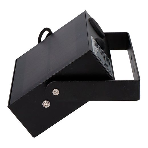 Foco Proyector Solar Auto Basculante, 7 W, 700 Lm, 6500 K, Con Sensor Movimiento, Negro