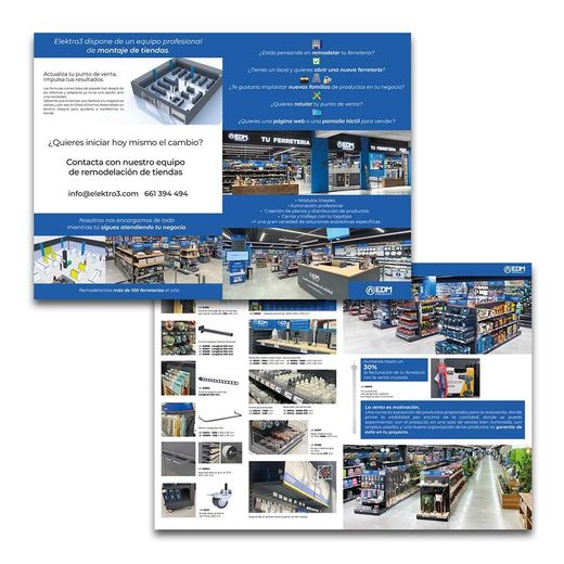 Folleto Informativo Remodelaciones, Castellano