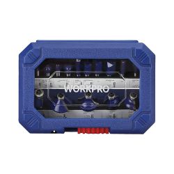 Fresa Para Madera 6,35 Mm, Juego 15 Piezas