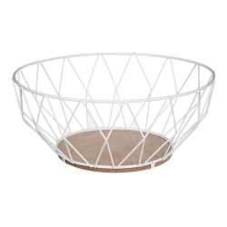 Frutero Metálico Baltik Blanco Ø28 Cm Colores/Modelos Surtidos