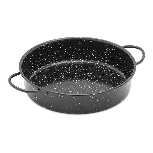 Fuente Con Asas Esmaltada Ø20 Cm