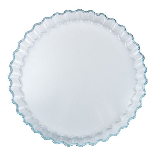 Fuente De Vidrio De Borosilicato, Para Horno, Experto, 1,3 L, Ø27,5 X 3,7 Cm