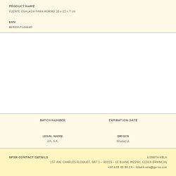 Fuente Ovalada Para Horno 35 X 25 X 7 Cm