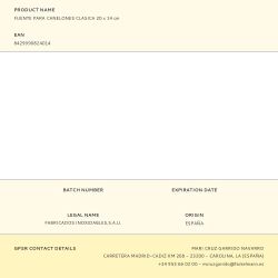 Fuente Para Canelones Clasica 20 X 14 Cm