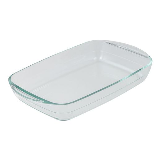 Fuente Rectangular De Vidrio De Borosilicato, Para Horno, Experto, 2 L, 32,5 X 20,2 X 5,2 Cm