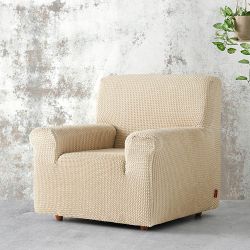 Funda Bali Marfil Multi-Elástica Para Sofa 1 Plaza