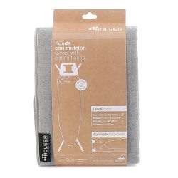 Funda Color Plomo Para Tablas De Planchar 120 X 42 Cm