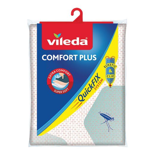 Funda Comfort Plus Para Tablas De Planchar 110 X 30 Cm Hasta 130 X 45 Cm