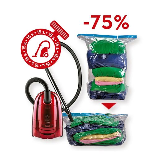 Funda Con Válvula De Vacio 80 X 130 Cm