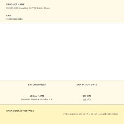 Funda Con Válvula De Vacio 80 X 50 Cm