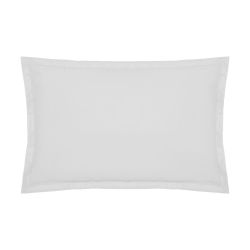 Funda De Almohada Algodón Blanco 70 X 50 Cm