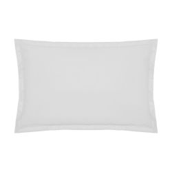 Funda De Almohada Algodón Blanco 70 X 50 Cm