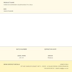 Funda De Almohada Algodón Blanco 70 X 50 Cm