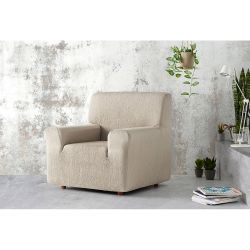 Funda Teide Marfil Elástica Para Sofa 1 Plaza Belmarti