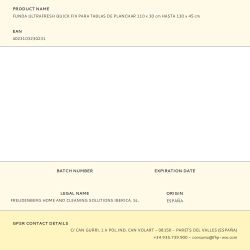 Funda Ultrafresh Quick Fix Para Tablas De Planchar 110 X 30 Cm Hasta 130 X 45 Cm