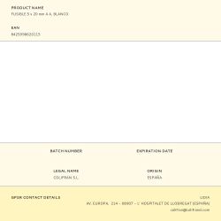 Fusible 5 X 20 Mm 4 A, Blanco