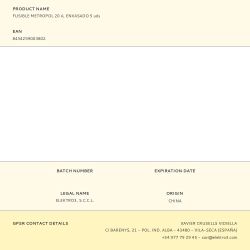 Fusible Metropol 20 A, Envasado 5 Uds