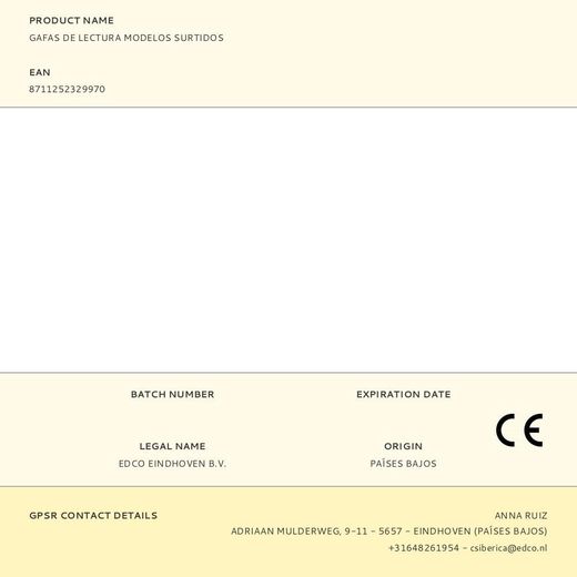 Gafas De Lectura Modelos Surtidos