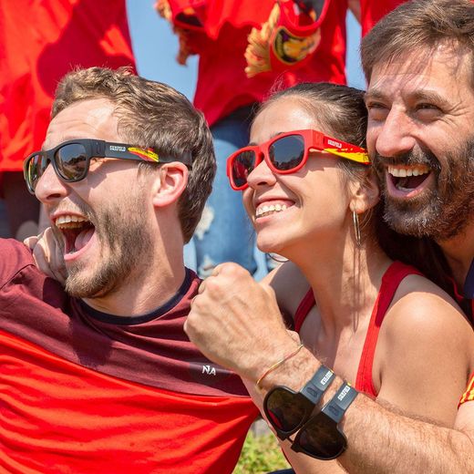 Gafas De Sol Enrollables Sunfold Mundial Spain Black